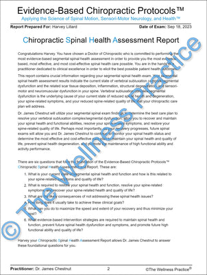 Chiropractic Spinal Health Assessment - Monthly Subscription